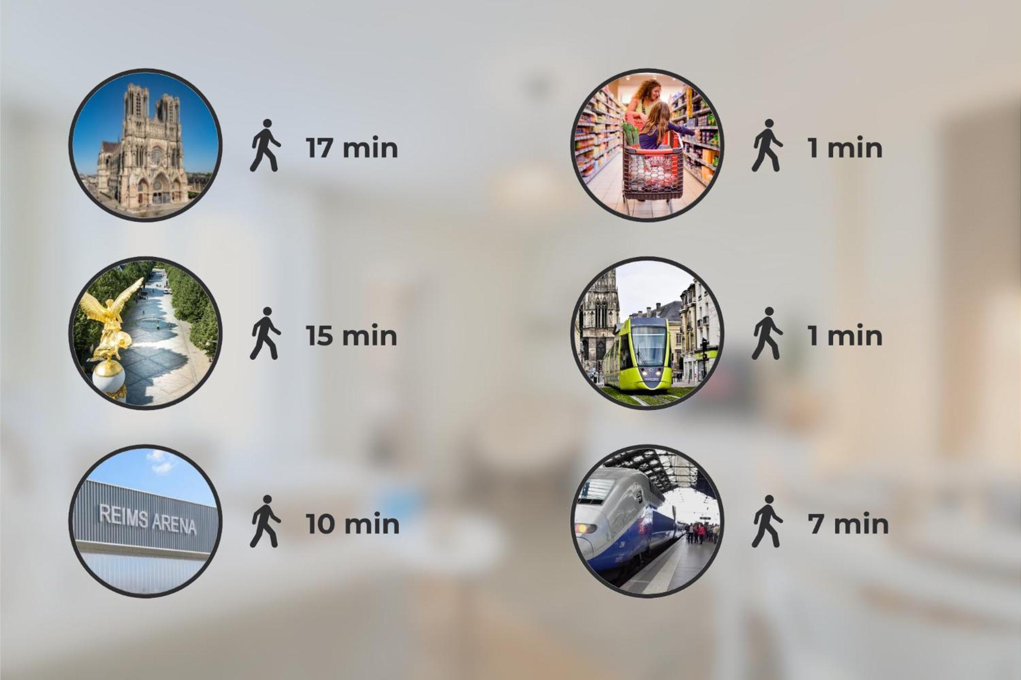 Le Petillant, Gare Centre-Ville, Netflix, Wifi Реймс Екстериор снимка